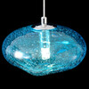 Миниатюра фото подвесной светильник crystal lux formless sp1 blue | 220svet.ru