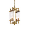 Миниатюра фото люстра regis 4 brass delight collection | 220svet.ru