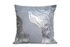 Миниатюра фото подушка с принтом и бисером;фолио 45*45 garda decor 70sw-35150 | 220svet.ru