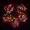 Миниатюра фото комплект 5 разноцветных нитей по 20м, 1000 led, провод черный пвх, ip54 ltc kdd1000-11-1m | 220svet.ru