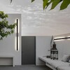 Миниатюра фото уличный настенный светодиодный светильник mantra lotus 7991 | 220svet.ru