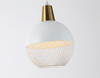 Миниатюра фото подвесной светильник ambrella light traditional loft tr8502 wh/cp | 220svet.ru