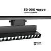 Миниатюра фото трековый светодиодный светильник apeyron 25-20 | 220svet.ru