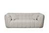 Миниатюра фото диван двухместный букле экрю garda decor prato gd/prato-d2-orso ecru | 220svet.ru