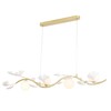 Миниатюра фото подвесная люстра crystal lux colibri sp4 gold | 220svet.ru