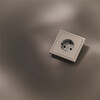 Миниатюра фото накладка для розетки с заземлением voltum s70 metal vlsm000610 (платина) | 220svet.ru