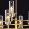 Миниатюра фото потолочная люстра на штанге illumico il5216-12pls-24 highball | 220svet.ru