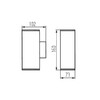 Миниатюра фото фасадный светильник kanlux gori el 235 d 29001 | 220svet.ru