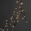 Миниатюра фото светодиодная ветвь 0,5м тепло-белая 24в, 52 led, провод черный пвх, ip54, комплект 3шт ltc ltc-13324 | 220svet.ru