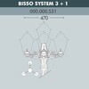 Миниатюра фото консоль для паркового фонаря fumagalli bisso sys 3l+1  000.000.s31.a0 | 220svet.ru