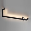 Миниатюра фото настенный светильник odeon light grafic 7153/14wl черный | 220svet.ru