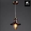 Миниатюра фото подвесной светильник arte lamp fisherman a5518sp-1rb | 220svet.ru