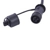 Миниатюра фото провод-разветвитель для гирлянд uniel ucx-f90 s3/0.4m/bk ul-00013235 | 220svet.ru