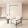 Миниатюра фото трековый светильник denkirs smart linear zigbee dk8314-bk | 220svet.ru