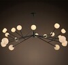 Миниатюра фото люстра на штанге imperium loft last night glass d130 360223-22 | 220svet.ru