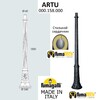 Миниатюра фото парковый столб fumagalli artu 000.158.000.a0 | 220svet.ru