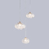 Миниатюра фото подвесной светильник светодиодный delight collection p98065-3 antique brass | 220svet.ru