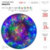 Миниатюра фото светодиодная гирлянда эра мишура 220v мультиколор - wm б0047972 | 220svet.ru