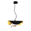Миниатюра фото подвесной светильник delight collection 8821p/s black/gold | 220svet.ru