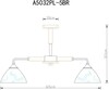 Миниатюра фото потолочная люстра arte lamp matthew a5032pl-5br | 220svet.ru