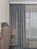 Миниатюра фото портьера silkу 30 голубая димаут 300*260 garda decor 121gd-00029 | 220svet.ru