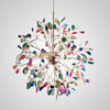 Миниатюра фото люстра на штанге imperium loft agate 8 l18 multicolor 193384-23 | 220svet.ru