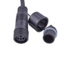 Миниатюра фото провод-шина для гирлянд uniel ucx-f90 t10/2m/bk ul-00013219 | 220svet.ru