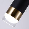 Миниатюра фото подвесной светодиодный светильник arte lamp kraz a2307sp-1bk | 220svet.ru
