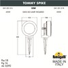 Миниатюра фото ландшафтный светильник fumagalli tommy spike  2m1.001.000.lxd1l | 220svet.ru