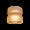 Миниатюра фото подвесной светильник loft it totem 10466/2p amber matte | 220svet.ru