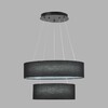 Миниатюра фото подвесная люстра lumion sava 8373/55l черный | 220svet.ru