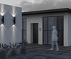 Миниатюра фото уличный настенный светильник maytoni shim o514wl-l30b3k1 | 220svet.ru