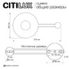 Миниатюра фото настенный светодиодный светильник citilux mares cl246013 | 220svet.ru