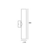 Миниатюра фото настенный светильник italline it02-026 gold 3000k | 220svet.ru