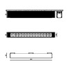 Миниатюра фото трековый светодиодный светильник designled sy-601223-bl-25-ww 005402 | 220svet.ru