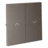 Миниатюра фото клавиши для выключателя жалюзи voltum s70 vls002514 (капучино) | 220svet.ru