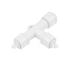 Миниатюра фото соединитель т-образный для гирлянд uniel utc-f90 y3 white ul-00013229 | 220svet.ru