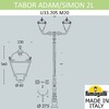 Миниатюра фото парковый фонарь fumagalli tabor adam/simon 2l u33.205.m20.ayh27 | 220svet.ru