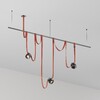 Миниатюра фото подвесной текстильный комплект maytoni parity tfc-par-h03-r | 220svet.ru