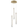 Миниатюра фото подвесной светильник светодиодный delight collection md2060-3b brass | 220svet.ru