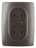 Миниатюра фото розетка эра 12 2x2p 16a 250v 12-2107-13 б0031245 | 220svet.ru