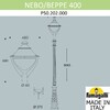 Миниатюра фото парковый фонарь fumagalli nebo/beppe p50.202.000.ayh27 | 220svet.ru