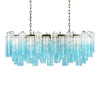 Миниатюра фото подвесной светильник loft it murano 10580/1000r clear blue | 220svet.ru