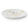 Миниатюра фото тарелка фарфоровая kintsugi seletti 09613 | 220svet.ru