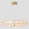Миниатюра фото подвесная люстра crystal lux rich sp38w led | 220svet.ru