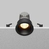 Миниатюра фото встраиваемый светильник светодиодный maytoni dip dl115-10w-3k-b | 220svet.ru