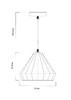 Миниатюра фото подвесной светильник arte lamp imbuto a4281sp-1am | 220svet.ru