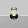Миниатюра фото встраиваемый светильник светодиодный maytoni dip dl124-10w-3k-trs-b | 220svet.ru