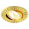 Миниатюра фото встраиваемый светильник ambrella light classic 120090 gd | 220svet.ru