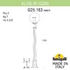 Миниатюра фото садовый светильник-столбик fumagalli aloe`.r/g250 g25.163.000.aye27 | 220svet.ru